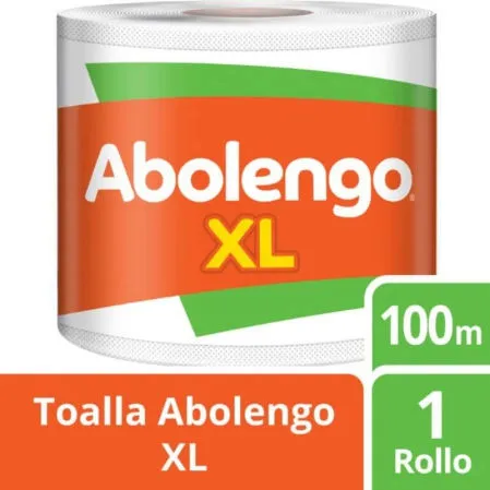TOALLA PAPEL XL 100MTS ABOLENGO