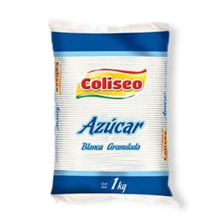 AZUCAR BLANCA GRANULADA 1KG COLISEO