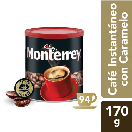 CAFE CLASICO INSTANTANEO 170GR MONTERREY