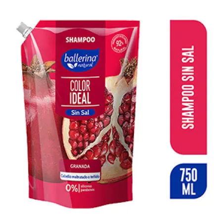 SHAMPOO SIN SAL GRANADA DP 750 ML BALLERINA