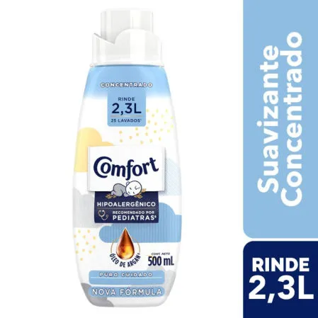 SUAVIZANTE CONCENTRADO CUIDADO 500ML COMFORT